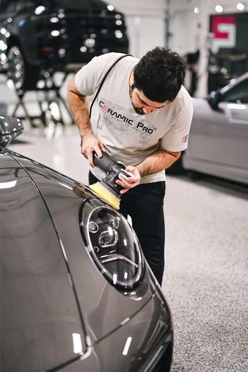 Car Ceramic coating and polish north Vancouver TDB Auto