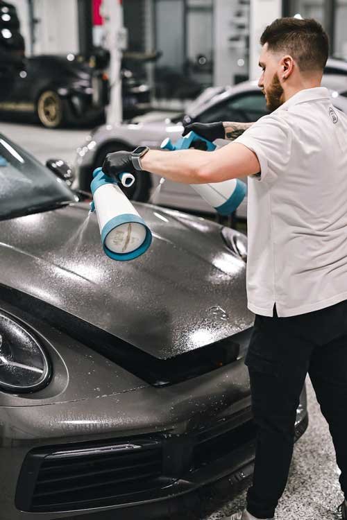 Car Ceramic coating and polish north Vancouver TDB Auto